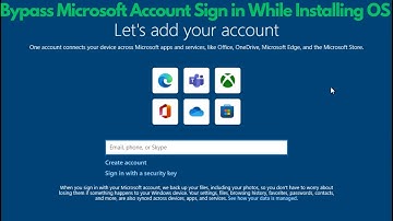 (Solved) How to Bypass/Skip Microsoft Account Sign-in While Installing Windows 10 | Laptop/PC/VM