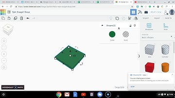 Removing Material on TinkerCAD
