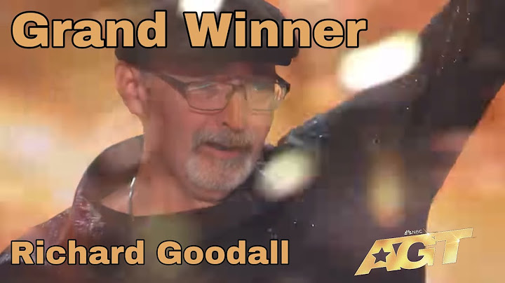 Richard Goodall, A Janitor's Rise to a Star, America's Got Talent 2024 Season 19 Grand Winner