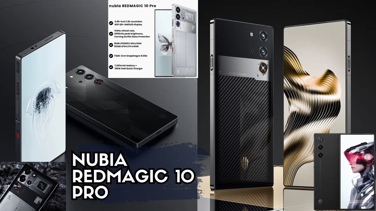 Nubia RedMagic 10 Pro — The Gaming Phone That Feels Like a Console in Your Pocket!