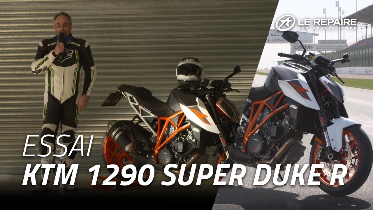 Essai moto KTM 1290 Super Duke R