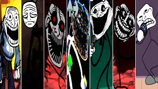 10 Trollface Fnf Mods Vs Trollge Case 023 Troll Compilation