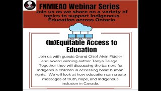 Equity in Education webinar