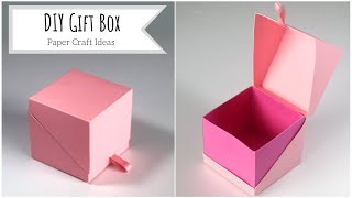 Learn how to make gift box from paper or cardstock. this is really
unique double layered diy that you can at home by following our step
step...
