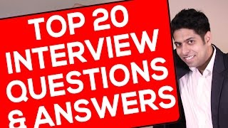 This video will help you in preparing top 20 interview questions and
answers to clear your job with right confidence. these q...