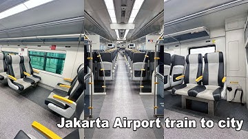 Jakarta Airport train to city