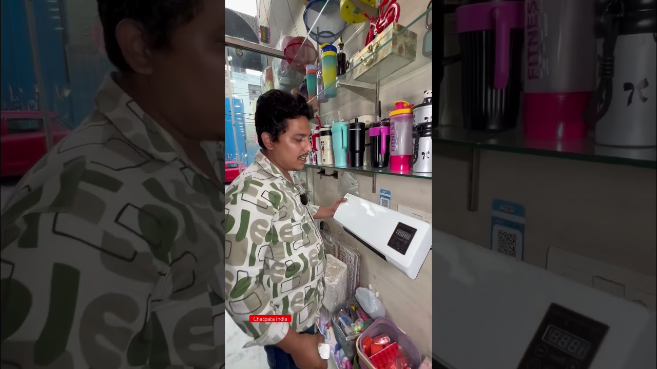 Mini ac अब इस गर्मी मे ख़रीदो छोटा ac #ytshorts #trending #miniac #cooler #tempreture #weather