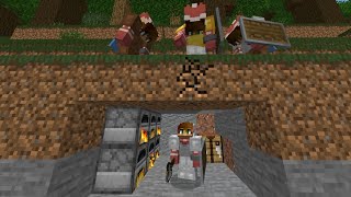 Minecraft Speedrunner VS 3 LOOKALIKES