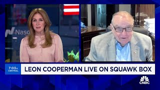 Leon Cooperman: A lot of value in certain sectors of the market, but one should have a cautious view
