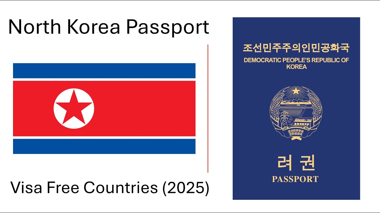 North Korean Passport Visa Free Countries (2025) | Visa on Arrival | ETA