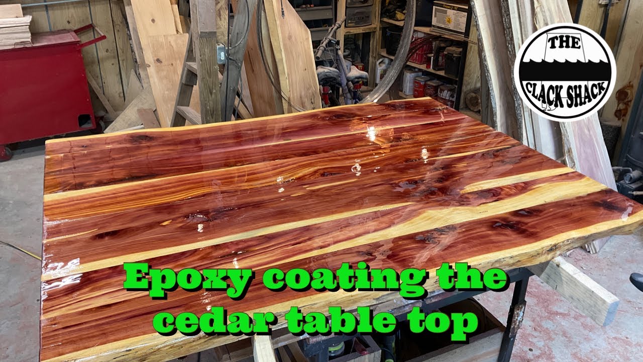 Coating your tabletops with epoxy is the best way to protect them