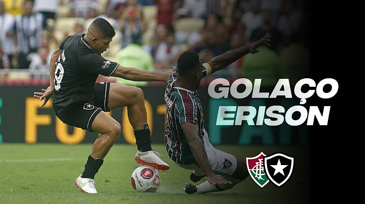 GOLAÇO ERISON - BOTAFOGO 2 X 1 FLUMINENSE - CARIOCA 2022