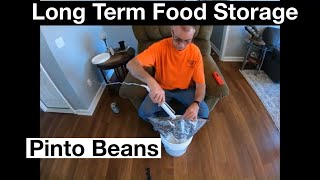 DIY Long Term Pinto Bean Storage