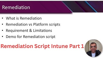 Remediation Script Intune - Basics - Part 1