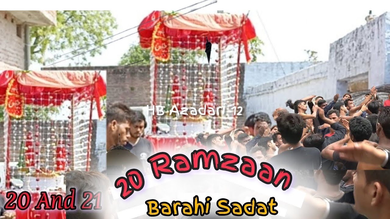 🛑Live | SHAHADAT E Mola ALI (A.S.) | 21 Ramzaan | Barahi Sadat #Youtube#21Ramzaan#Barahi#Hbazadari12