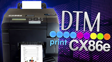 DTM CX86e Colour Tag Printer