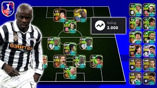 AKHIR SEASON RATING 2000 🔥 GAS TOP GLOBAL eFootball 2026 Mobile