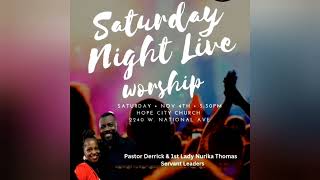 Saturday Night Live Worship Service