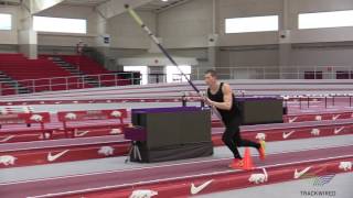 HOW TO POLE VAULT -  Swing Drills 6 Step Swing and Turn