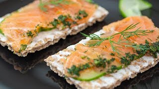 How To Make Salmon Gravlax Smørrebrød Recipe