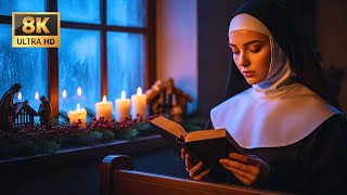 🔴 Latin Rosary Prayer Room | Sacred Catholic Gregorian Chants &amp; Spiritual Focus