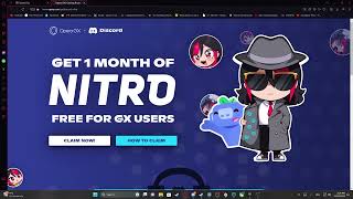 Comment obtenir 1 mois de Discord Nitro gratuitement avec Opera GX