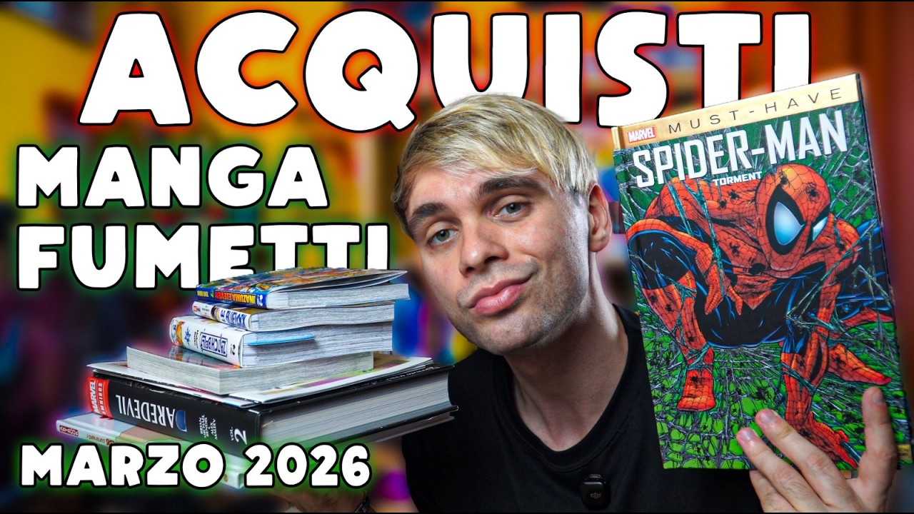ACQUISTI Manga&Fumetti MARZO 2026 | Sconti Panini e recuperi