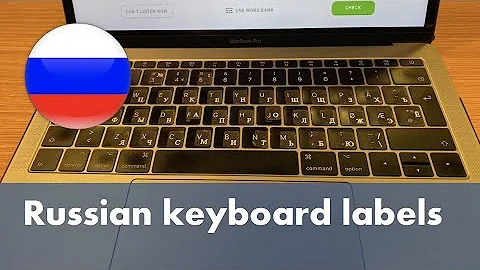 Russian Keyboard Labels / Stickers