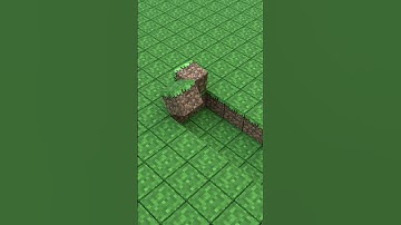 Minecraft Grass Cubes Roll Fill Endless Loop