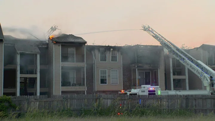 Fort Worth apartments heavily damaged by three-alarm fire