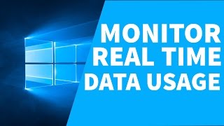 How To Monitor Real Time Data Usage In Windows / Real Time Data Usage Monitor screenshot 4