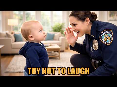 Try Not To Laugh😂Baby Roasts Female Cop👮Funniest Toddler vs Police | Part 2