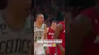 Jimmys Reaction To Grant Williams  nba tnt nbaplayoffs miamiheat boston funny