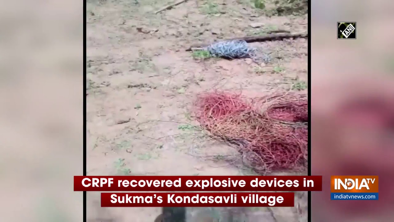 CRPF personnel recover 7 IEDs planted by Naxals in Chhattisgarh`s Sukma