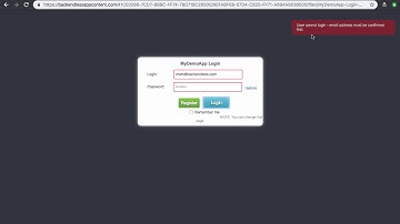 Enabling user email confirmation in Backendless