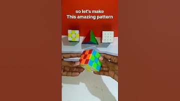 Checkerboard pattern #puzzle #cube