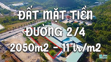 LINKLAND | ĐẤT - KINH DOANH | Bán đất mặt tiền đường 2/4 Quốc Lộ 1C Nha Trang | 2050m2 - 11tr/m2
