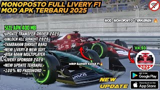 🚀NEW🧲🔥 Monoposto Full Livery F1 Mod APK 2025 | Unlimited Money & All Cars Unlocked 🏁🔥  screenshot 2