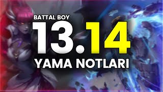 BATTAL BOY 13.14 YAMA NOTLARI | YENİ EBEDİ KOSTÜM | YENİ ARENA | YENİ İHTİŞAMLI MAĞAZA | LOL 13.14 by Taha Yasin Kuloğlu 5,609 views 10 months ago 8 minutes, 1 second