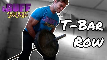 How to perform T Bar Row - Back Exercise Tutorial