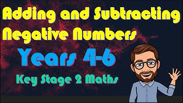 Adding and Subtracting Negative Numbers KS2 maths