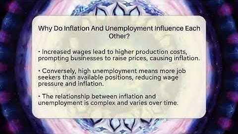 Why Do Inflation And Unemployment Influence Each Other? - Inflation Insight Channel