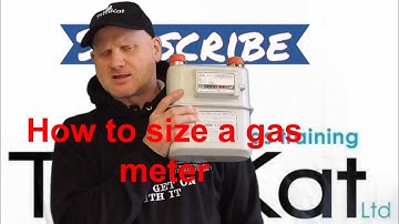 HOW TO SIZE A GAS METER, ACS revision in less than 10 minutes