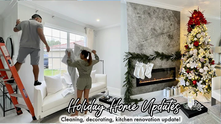 CLEAN AND DECORATE WITH ME | FINALLY DECORATING TH...