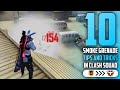 TOP 10 SMOKE GRENADE TIPS AND TRICKS IN CLASH SQUAD FREE FIRE | CLASH SQUAD TIPS & TRICKS FREE FIRE