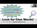 Understanding Context Clues
