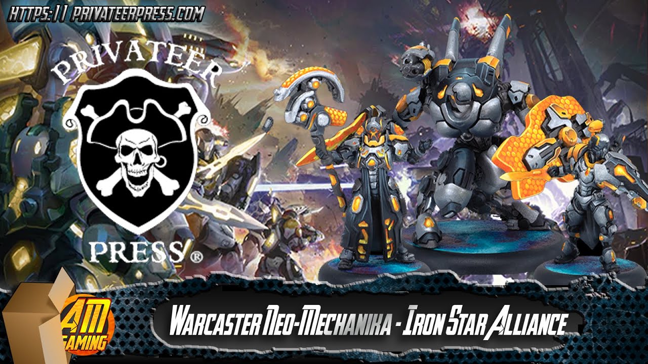 Privateer Press - Warcaster: Neo-Mechanika - The Iron Star Alliance Miniature Review