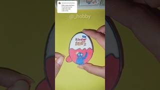 DIY kinder Joy rainbow friends#youtubeshorts #paperdiy #kinderjoy #rainbowfriends #papercraft #diy