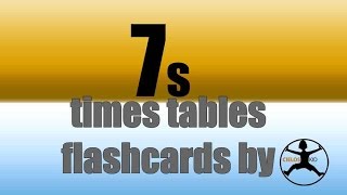 7's times tables flashcards I Multiplication facts game screenshot 3