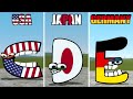 Alphabet lore family from different countries in garrys mod